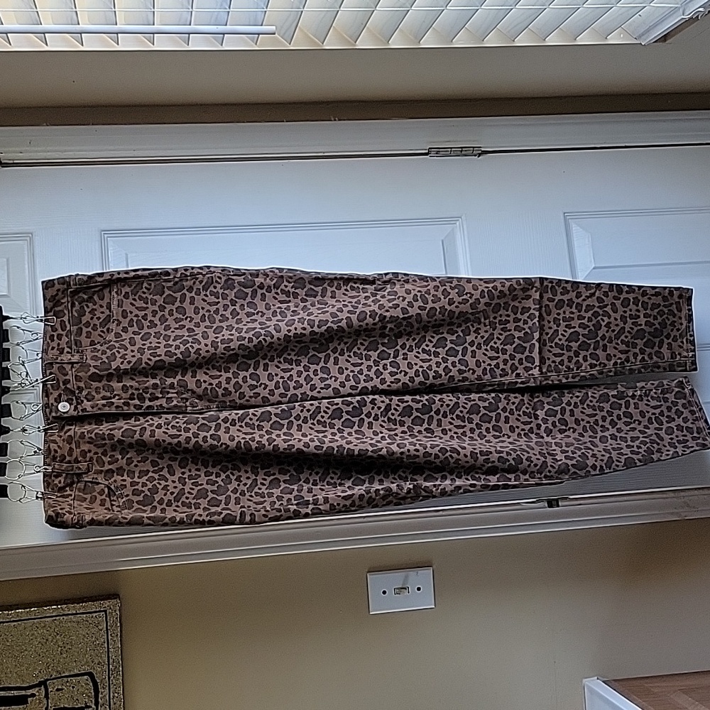 Leopard high rise jegging